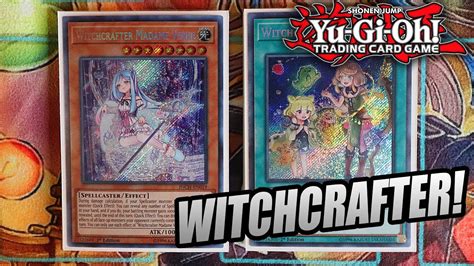 Level Up Your Deck's Style with Witchcrafter Themed Yugioh TCG Sleeves